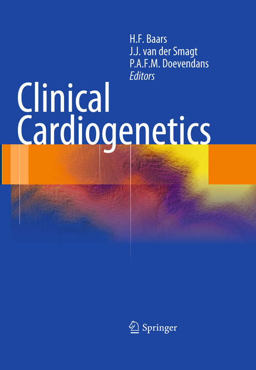Book cover of Clinical Cardiogenetics
