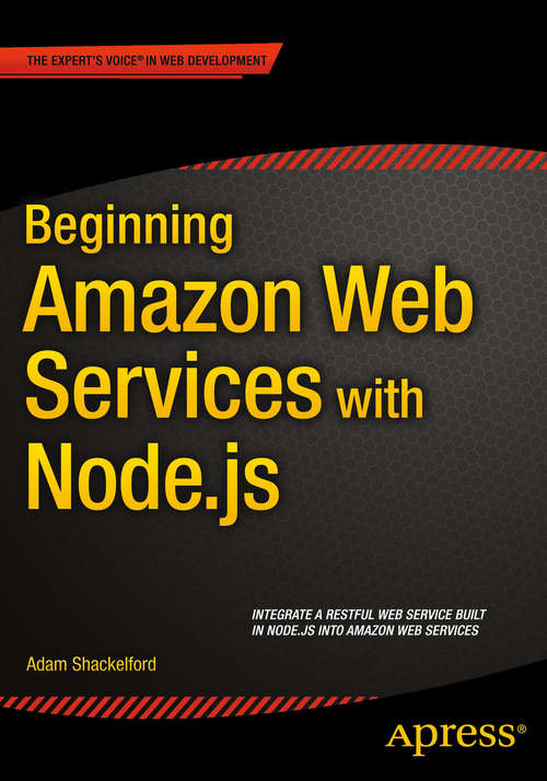 Book cover of Beginning Amazon Web Services with Node.js