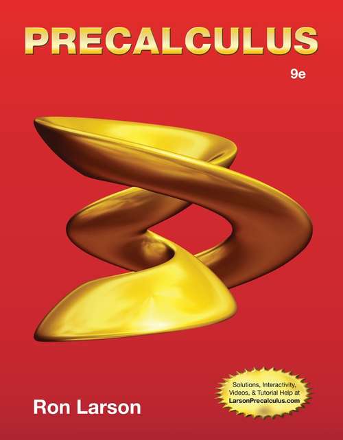 Book cover of Precalculus