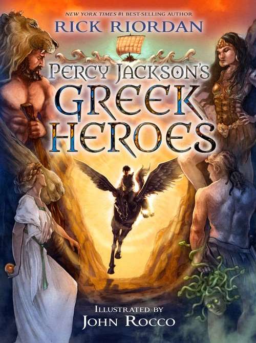 Book cover of Percy Jackson's Greek Heroes  (Percy Jackson and the Olympians)