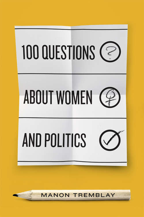 Book cover of 100 Questions about Women and Politics (3)