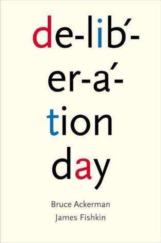 Book cover of Deliberation Day