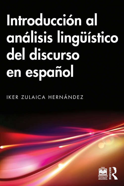 Book cover of Introducción al análisis lingüístico del discurso en español (1)