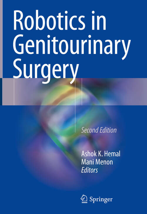 Book cover of Robotics in Genitourinary Surgery