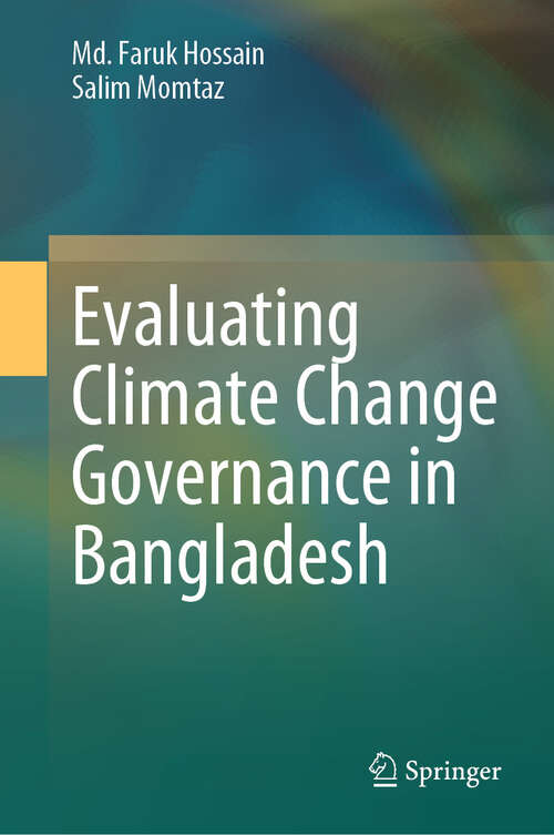 Book cover of Evaluating Climate Change Governance in Bangladesh
