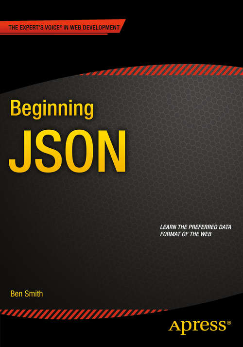 Book cover of Beginning JSON