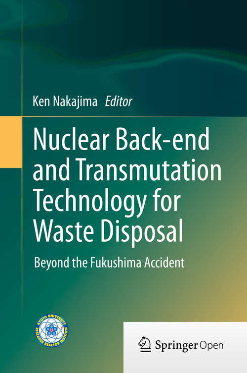 Book cover of Nuclear Back-end and Transmutation Technology for Waste Disposal