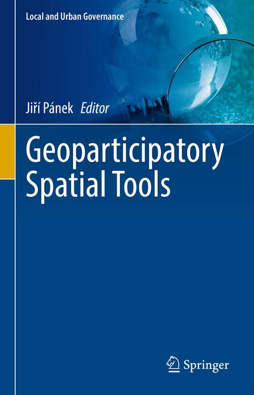 Book cover of Geoparticipatory Spatial Tools (1st ed. 2022) (Local and Urban Governance)