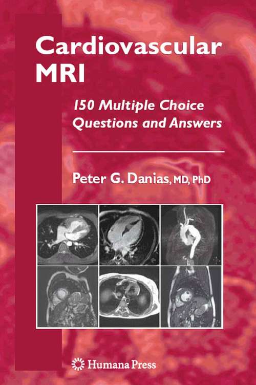 Book cover of Cardiovascular MRI