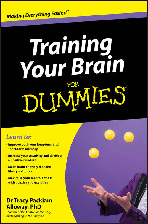 Book cover of Training Your Brain For Dummies