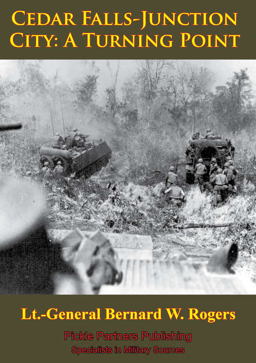 Book cover of Vietnam Studies - Cedar Falls-Junction City: A Turning Point [Illustrated Edition]