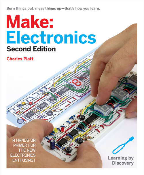 Book cover of Make: Electronics