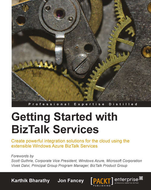 Book cover of Getting Started with BizTalk Services