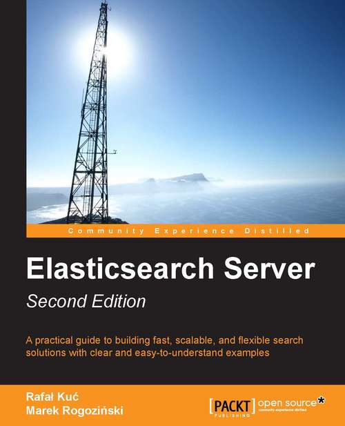 Book cover of Elasticsearch Server: Second Edition