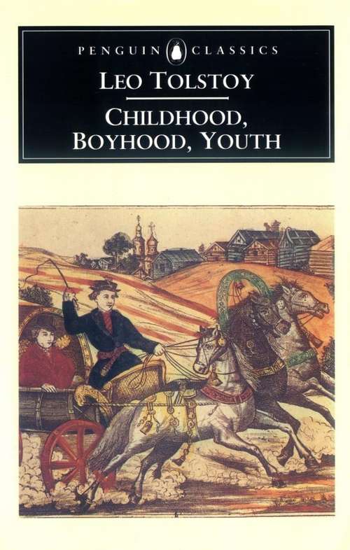 Book cover of Childhood, Boyhood, Youth