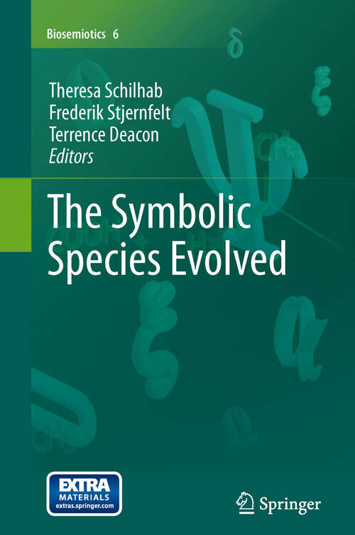 Book cover of The Symbolic Species Evolved