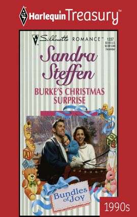 Book cover of Burke's Christmas Surprise
