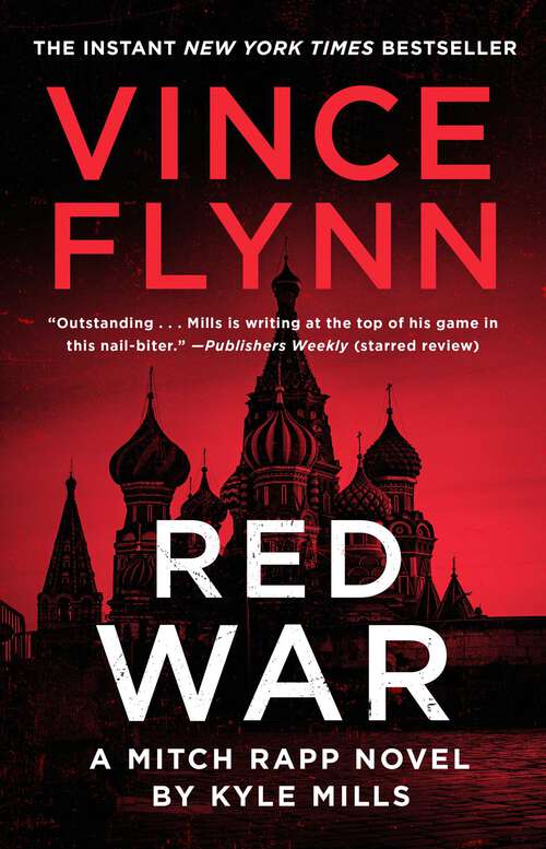 Book cover of Red War: A Mitch Rapp Novel (A Mitch Rapp Novel #15)