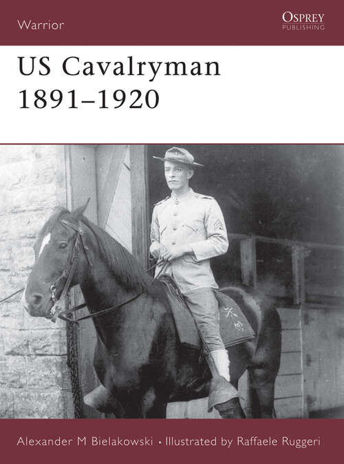 Book cover of US Cavalryman 1891-1920