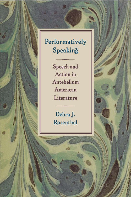 Book cover of Performatively Speaking