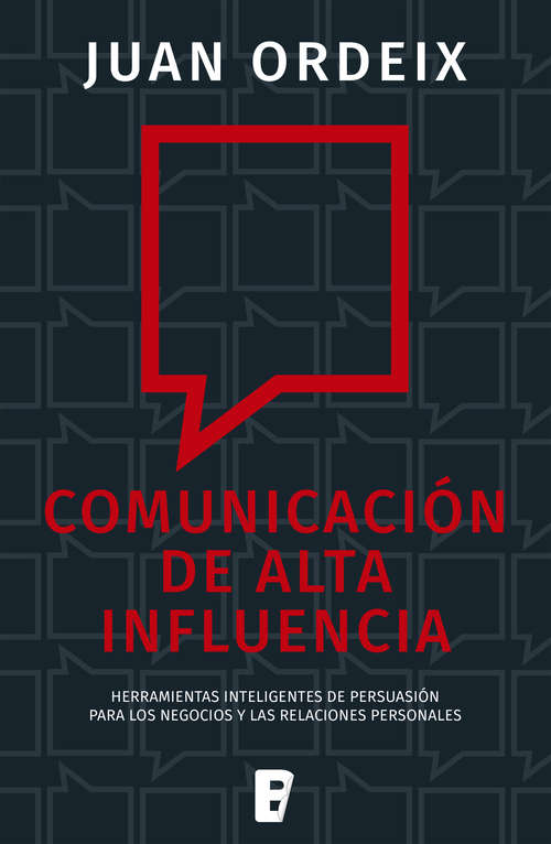 Book cover of Comunicación de alta influencia