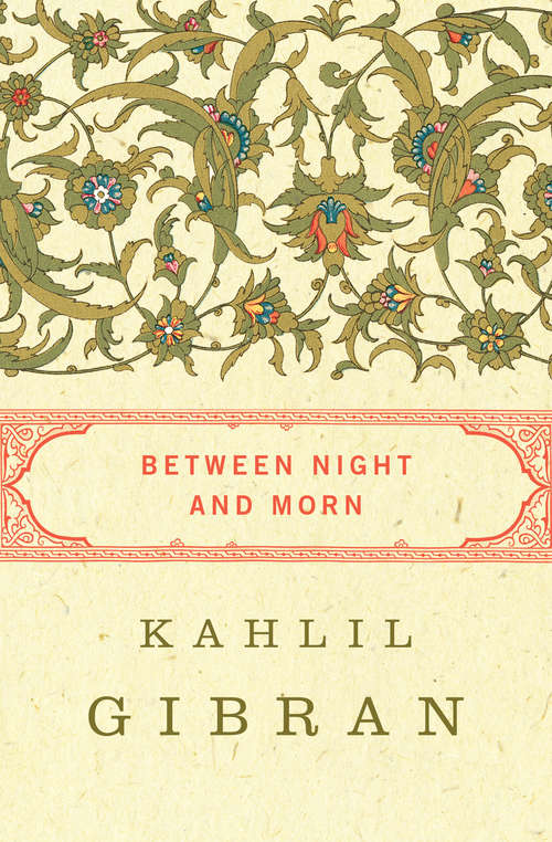 Book cover of Between Night and Morn