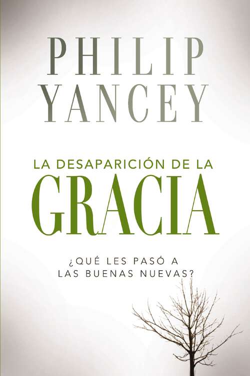 Book cover of La desaparición de la gracia