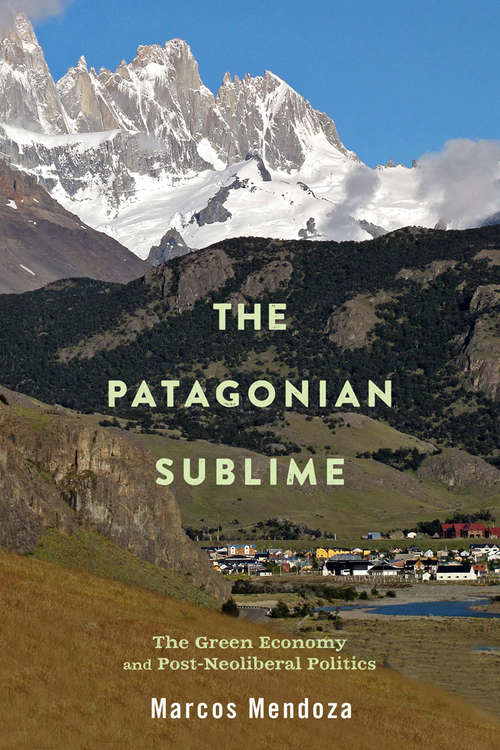 Book cover of The Patagonian Sublime: The Green Economy and Post-Neoliberal Politics