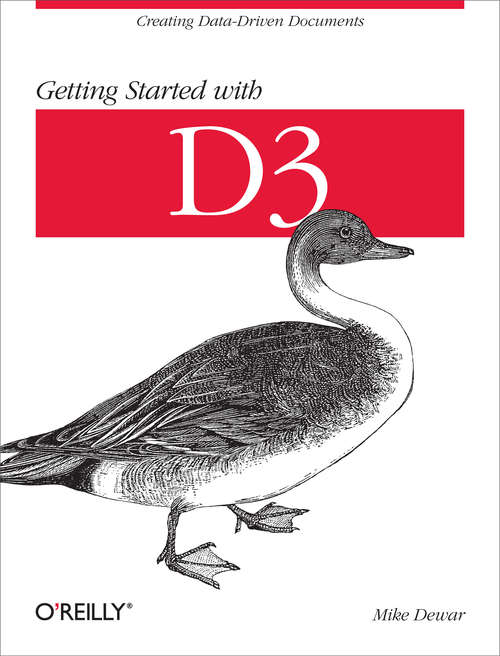 Book cover of Getting Started with D3