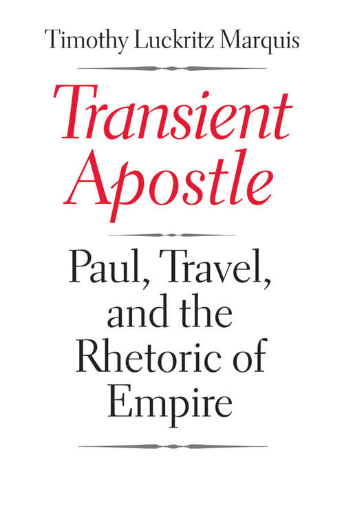 Book cover of Transient Apostle