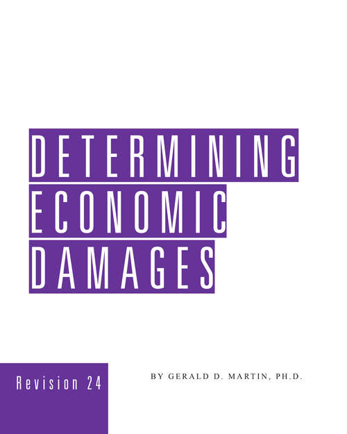 Book cover of Determining Economic Damages
