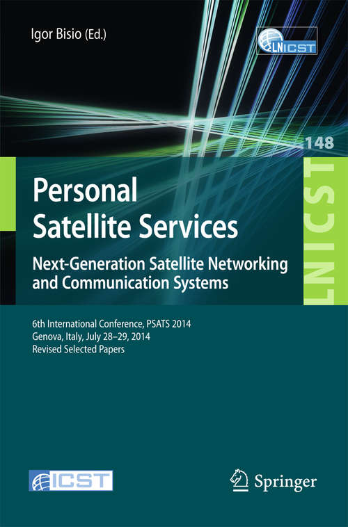 Book cover of Personal Satellite Services. Next-Generation Satellite Networking and Communication Systems