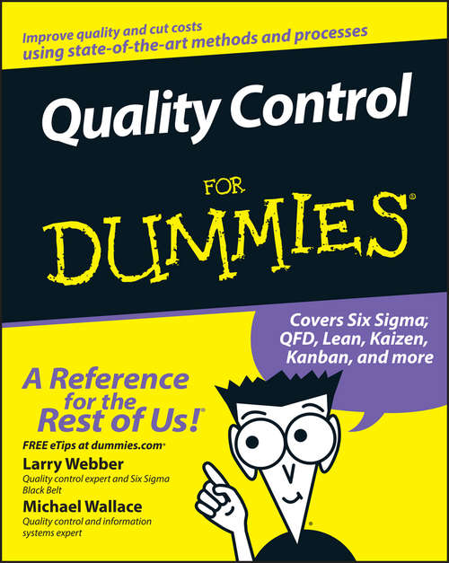 Quality Control for Dummies (For Dummies Ser.)