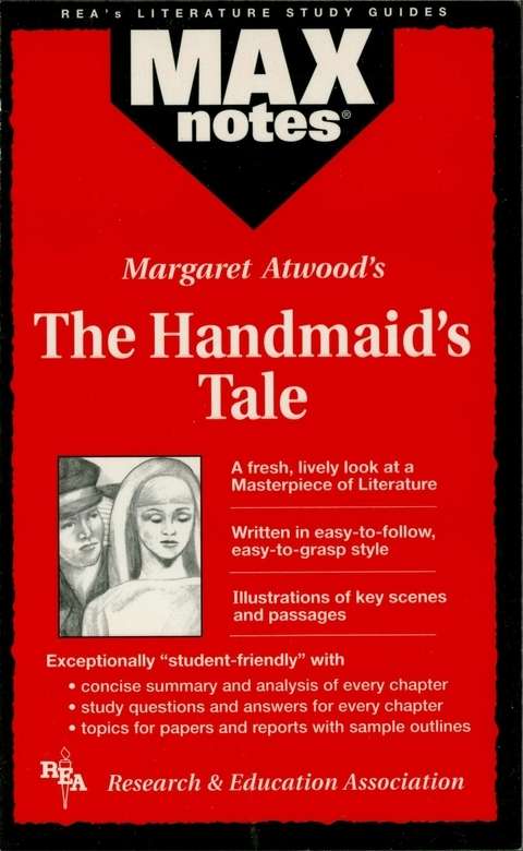 Book cover of The Handmaid's Tale (Maxnotes Literature Guides)