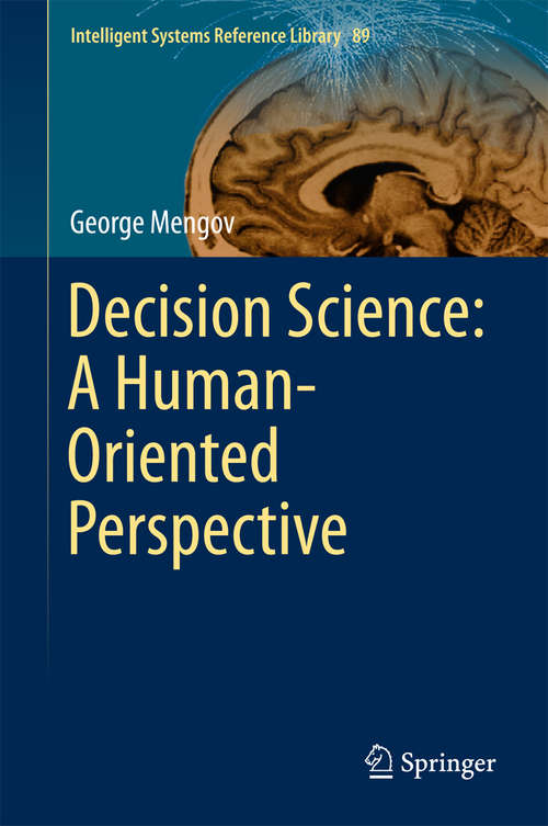 Book cover of Decision Science: A Human-Oriented Perspective