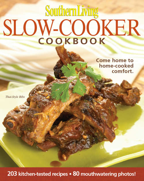 Book cover of Southern Living: Slow-cooker Cookbook