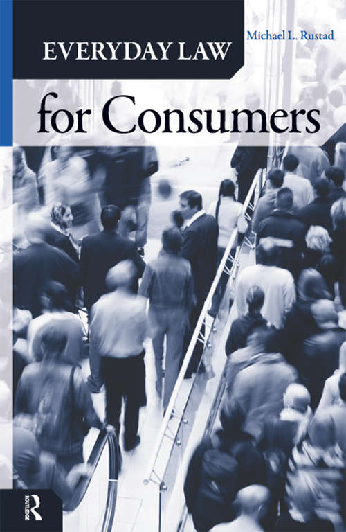 Book cover of Everyday Law for Consumers