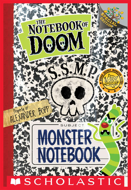 Book cover of Monster Notebook: A Branches Special Edition (The Notebook of Doom) (The Notebook of Doom #14)