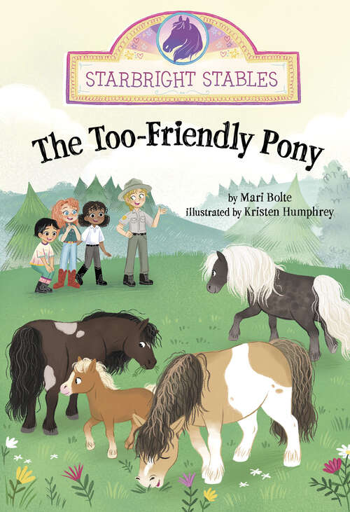 Book cover of The Too-Friendly Pony