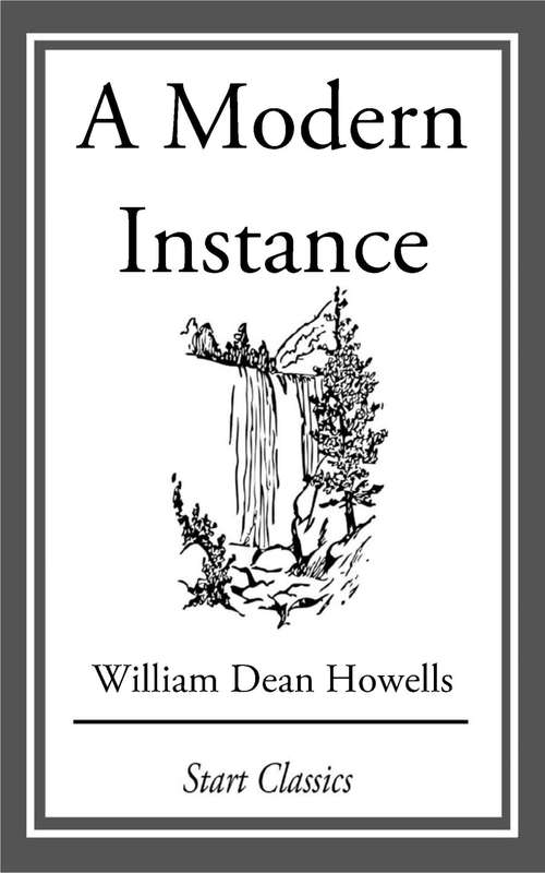 Book cover of A Modern Instance
