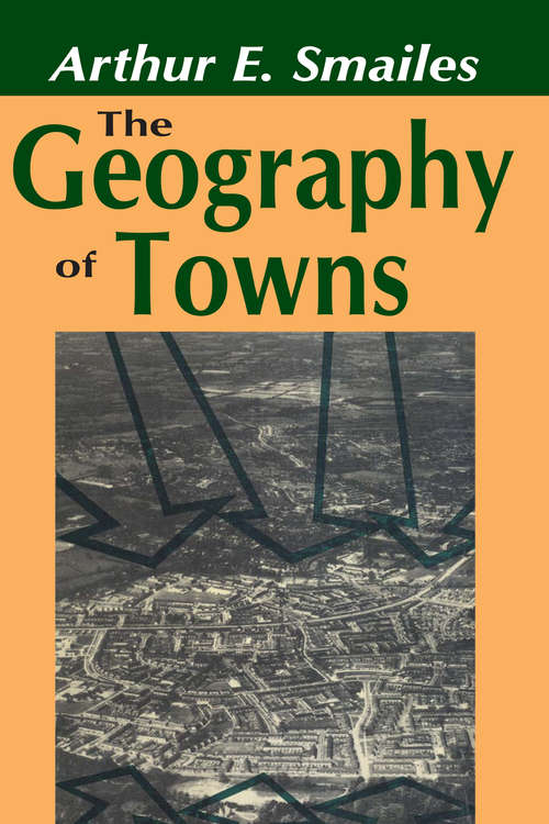 Book cover of The Geography of Towns