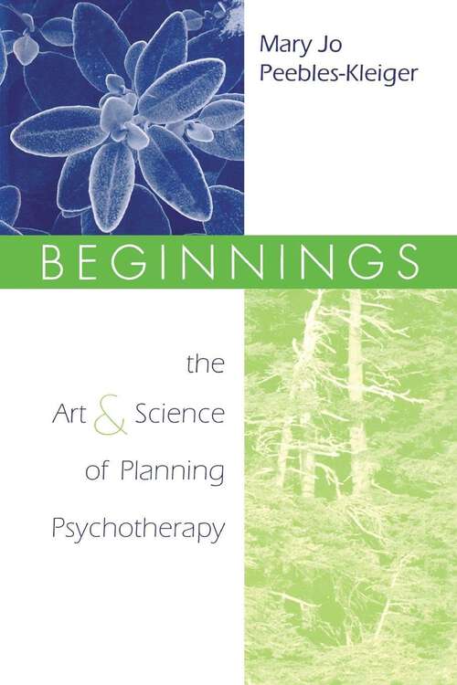 Book cover of Beginnings: The Art and Science of Planning Psychotherapy