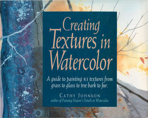 Book cover of Creating Textures in Watercolor