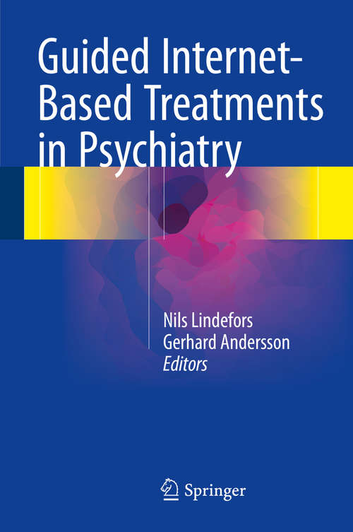 Book cover of Guided Internet-Based Treatments in Psychiatry