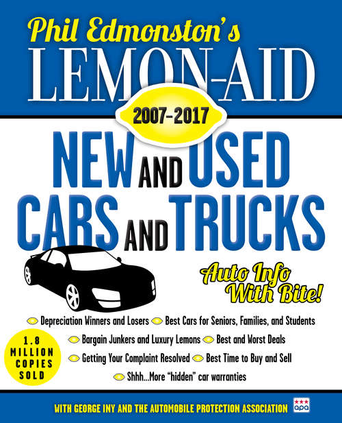 Book cover of Lemon-Aid New and Used Cars and Trucks 2007–2017