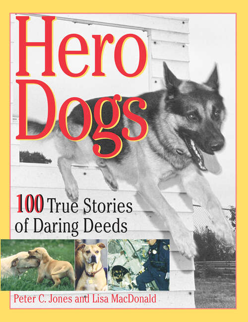 Book cover of Hero Dogs: 100 True Stories of Daring Deeds