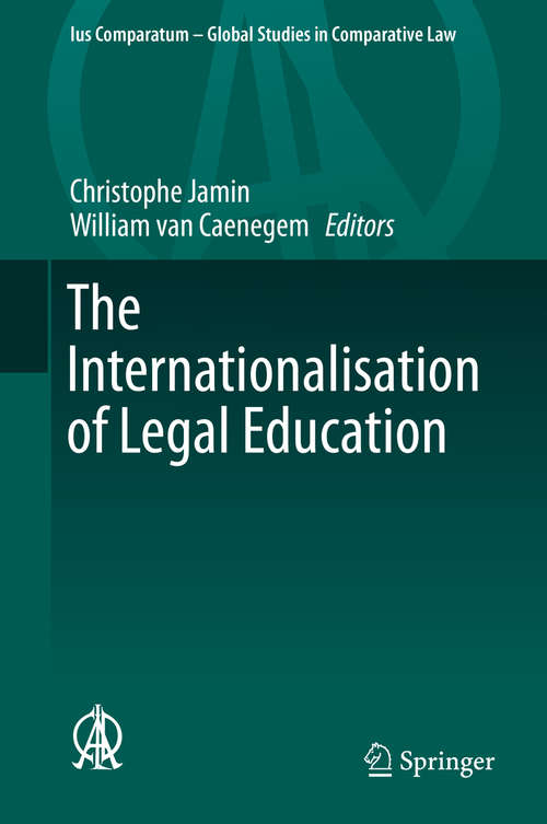 The Internationalisation of Legal Education