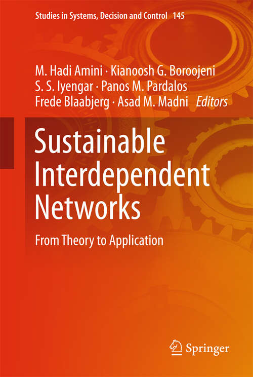 Sustainable Interdependent Networks: From Theory To Application (Studies In Systems, Decision And Control  #145)