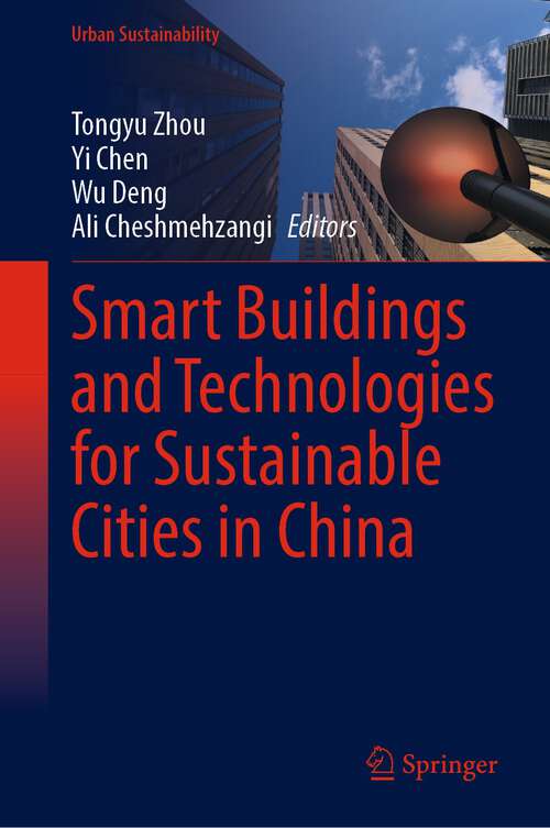 Book cover of Smart Buildings and Technologies for Sustainable Cities in China (1st ed. 2023) (Urban Sustainability)