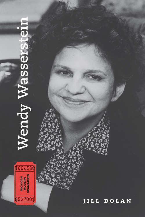 Book cover of Wendy Wasserstein